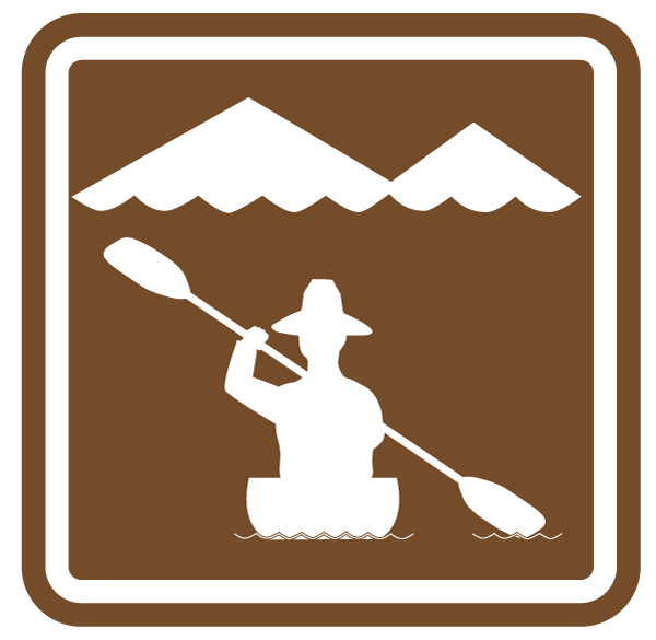 Water trail signage marker
