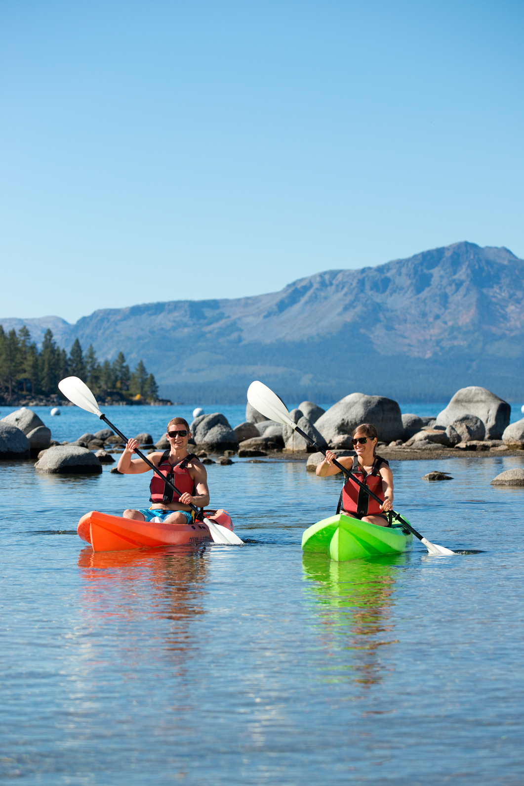 Kayaking Lake Tahoe Water Trail