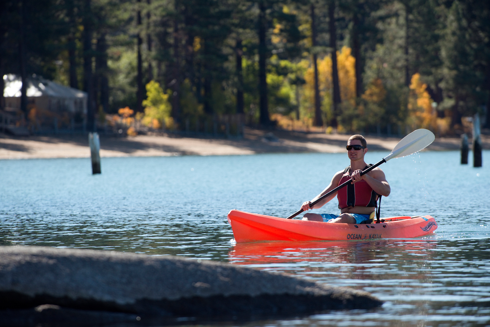 Kayaking Lake Tahoe Water Trail