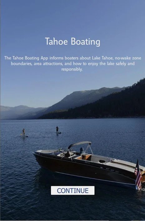 Tahoe Boating App cover image